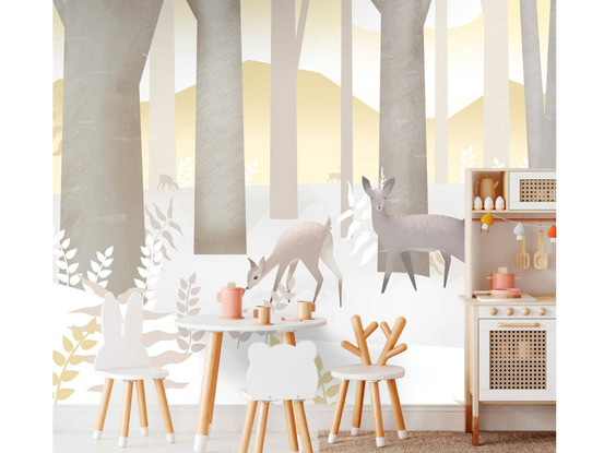 Papier peint - forêt enchantée 300 x 210 cm - artgeist