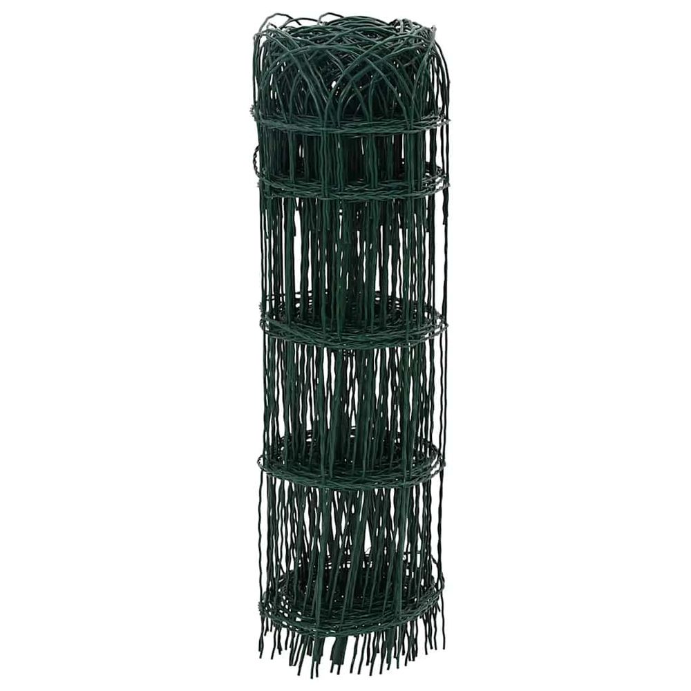 Bordure de pelouse fer enduit de poudre 10x0,65 m