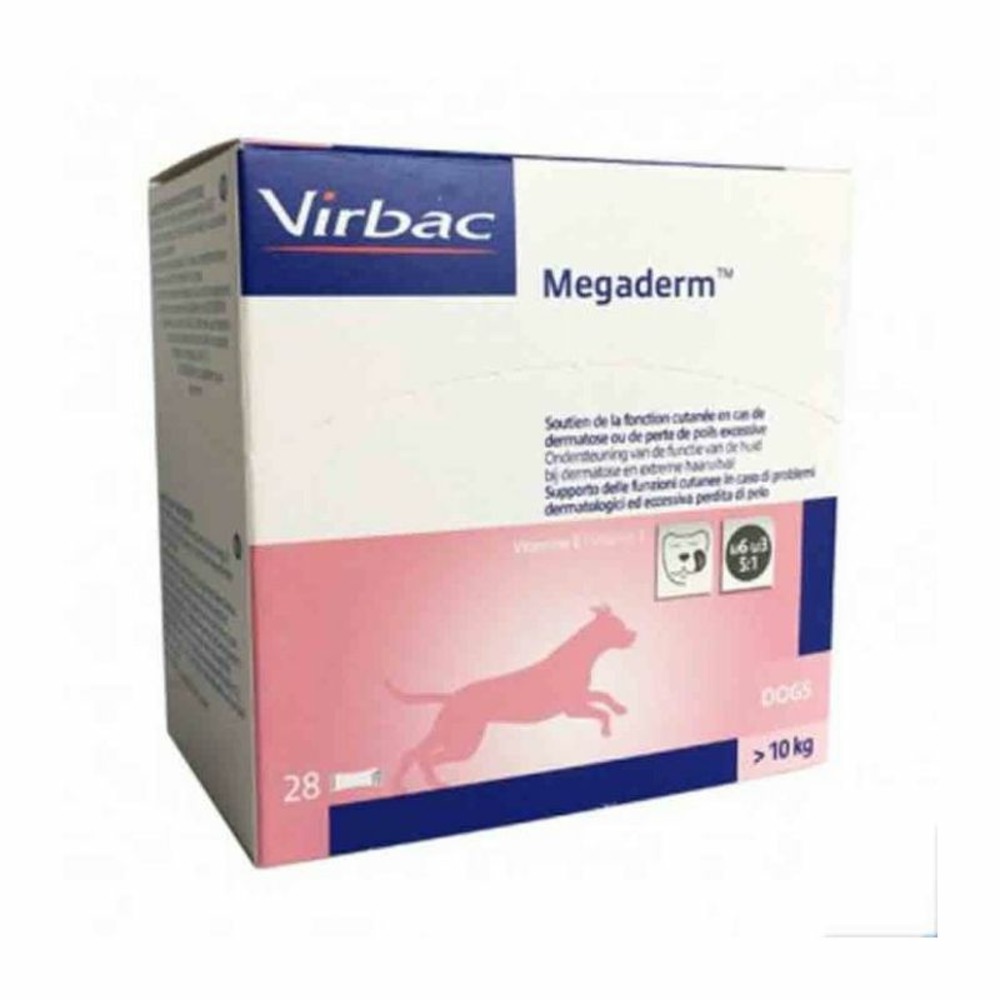 Megaderm moyen / grand chien - virbac 28*8 ml