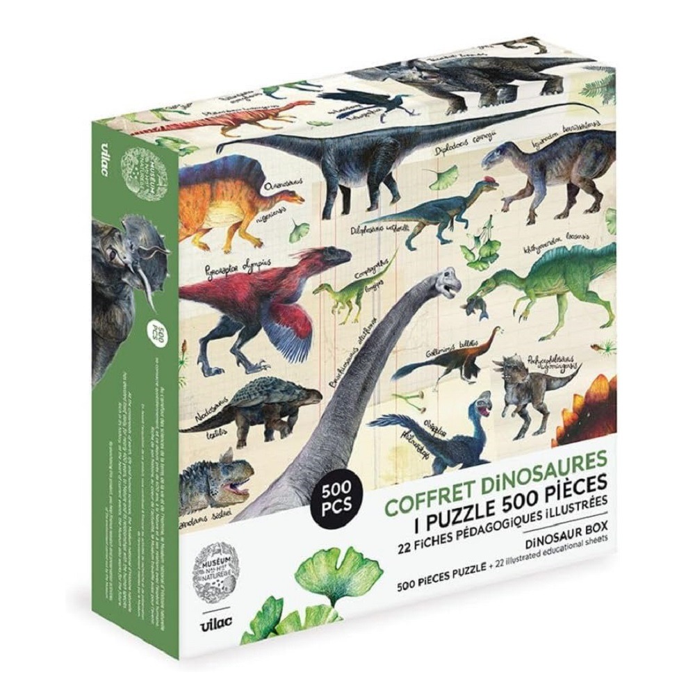 Puzzle dinosaures 500 pièces