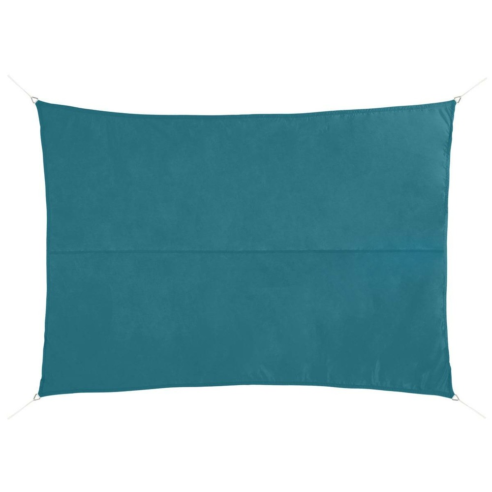 Voile d'ombrage triangulaire shae bleu canard