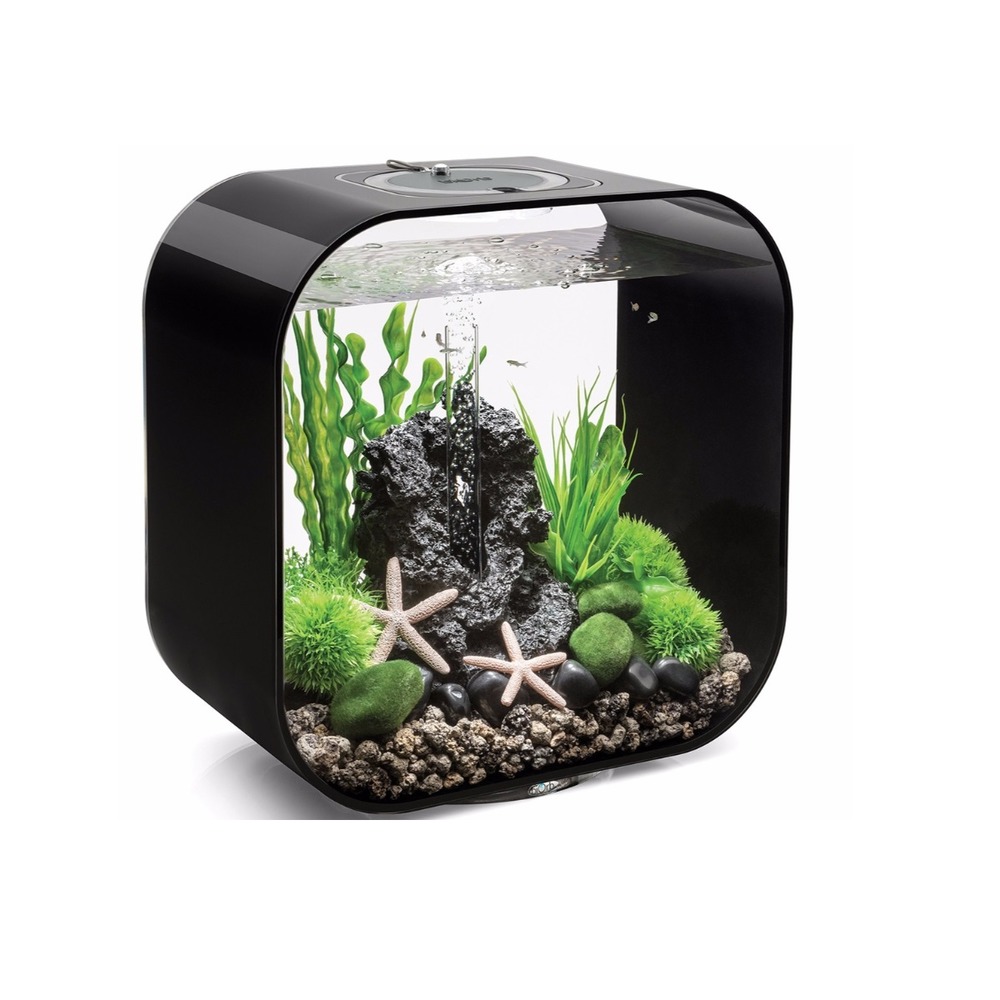 Aquarium 30l contours noir - life 30mcr black