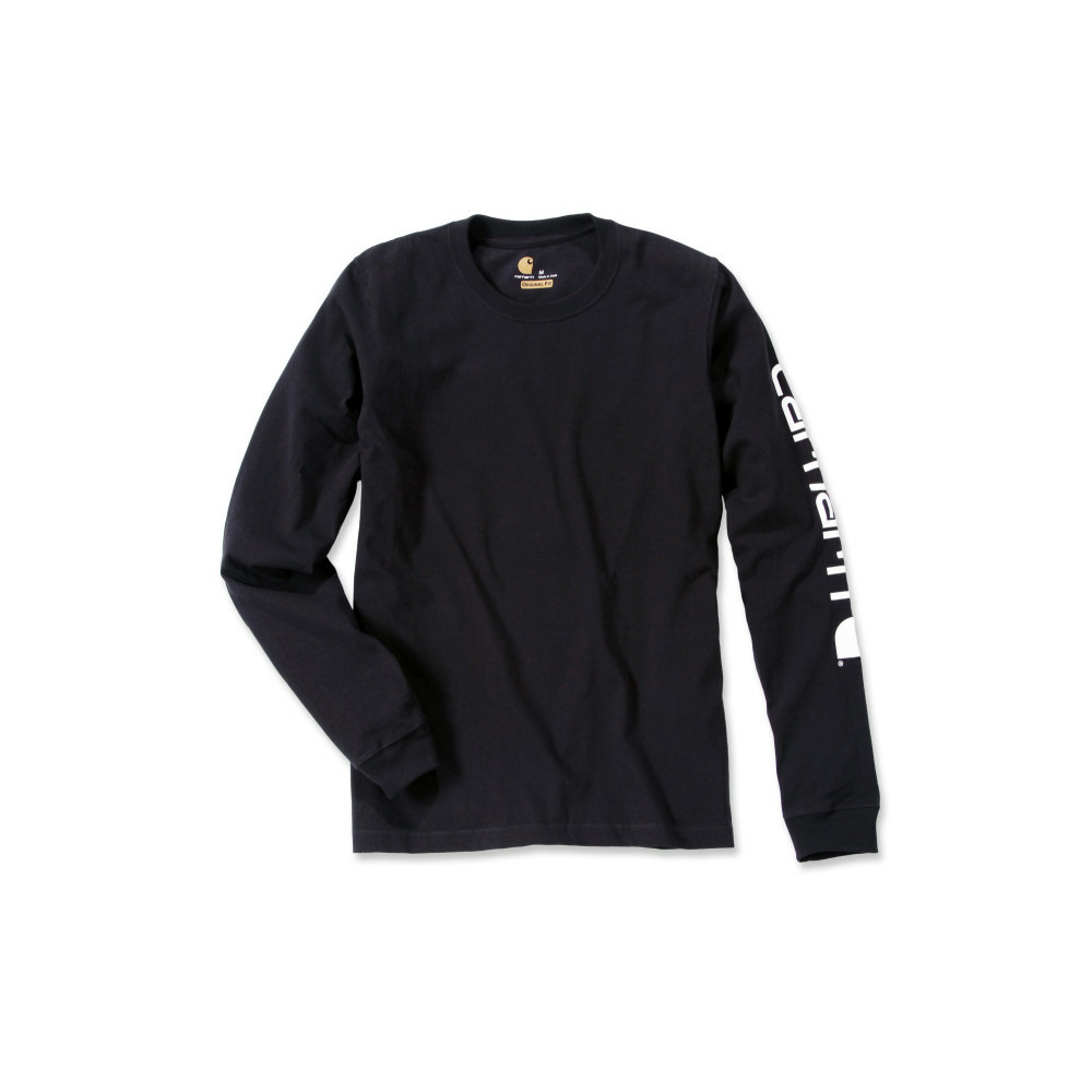 T shirt manches longues sleeve tm noir carhartt s1ek231blkm