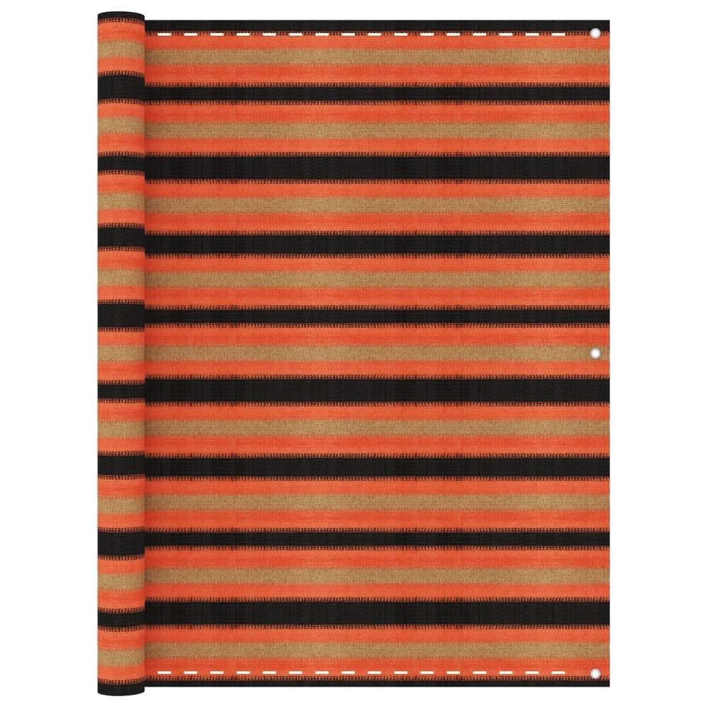 Écran de balcon brise pare vue protection confidentialité multicolore 120 x 500 cm pehd