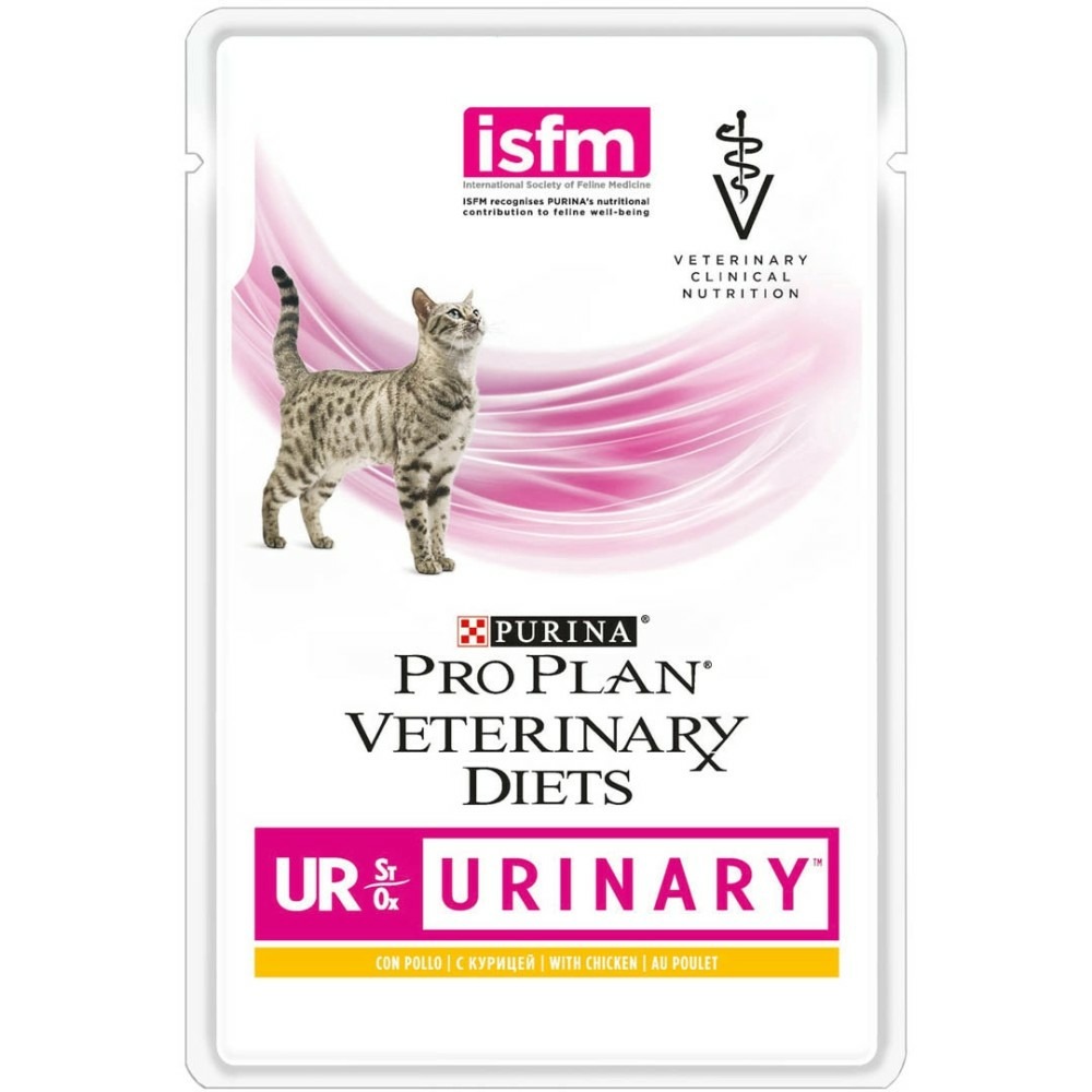Patee chat veterinary diets ur st/ox urinary (sachet) - proplan 10*85 g