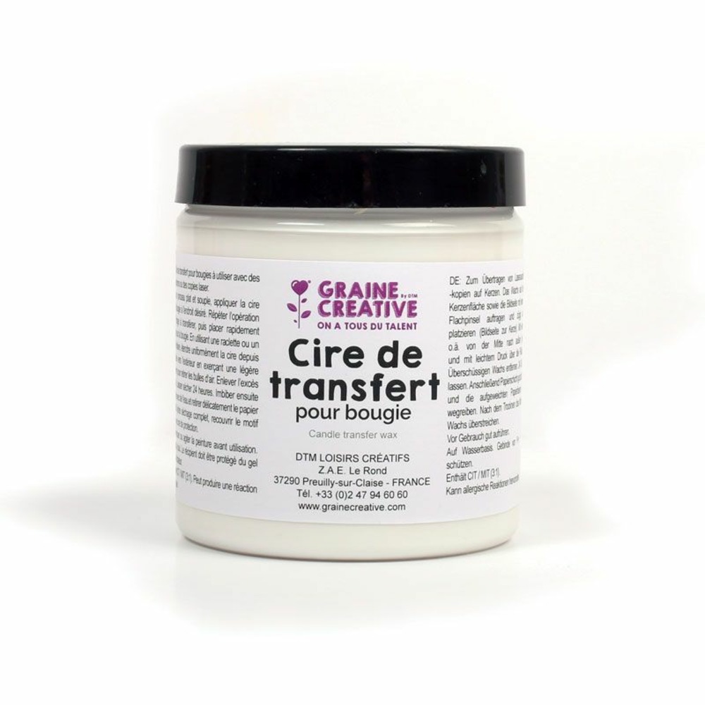 Cire de transfert pour bougies 250 ml