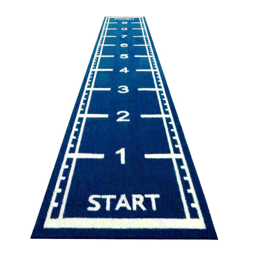 Piste de course gazon synthétique - 10 x 1 mètres - bleu