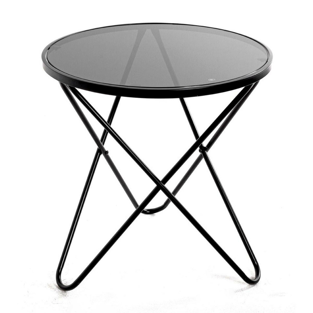 Table basse en verre 
