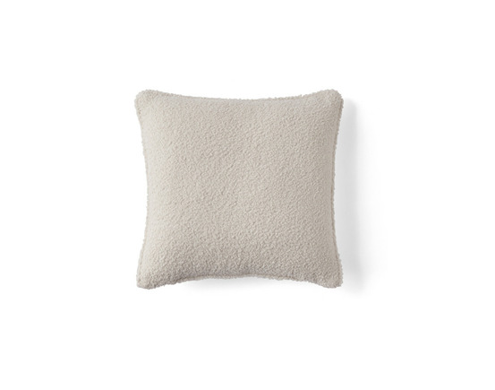 Topaze - coussin - en tissu bouclette - 40x40 cm