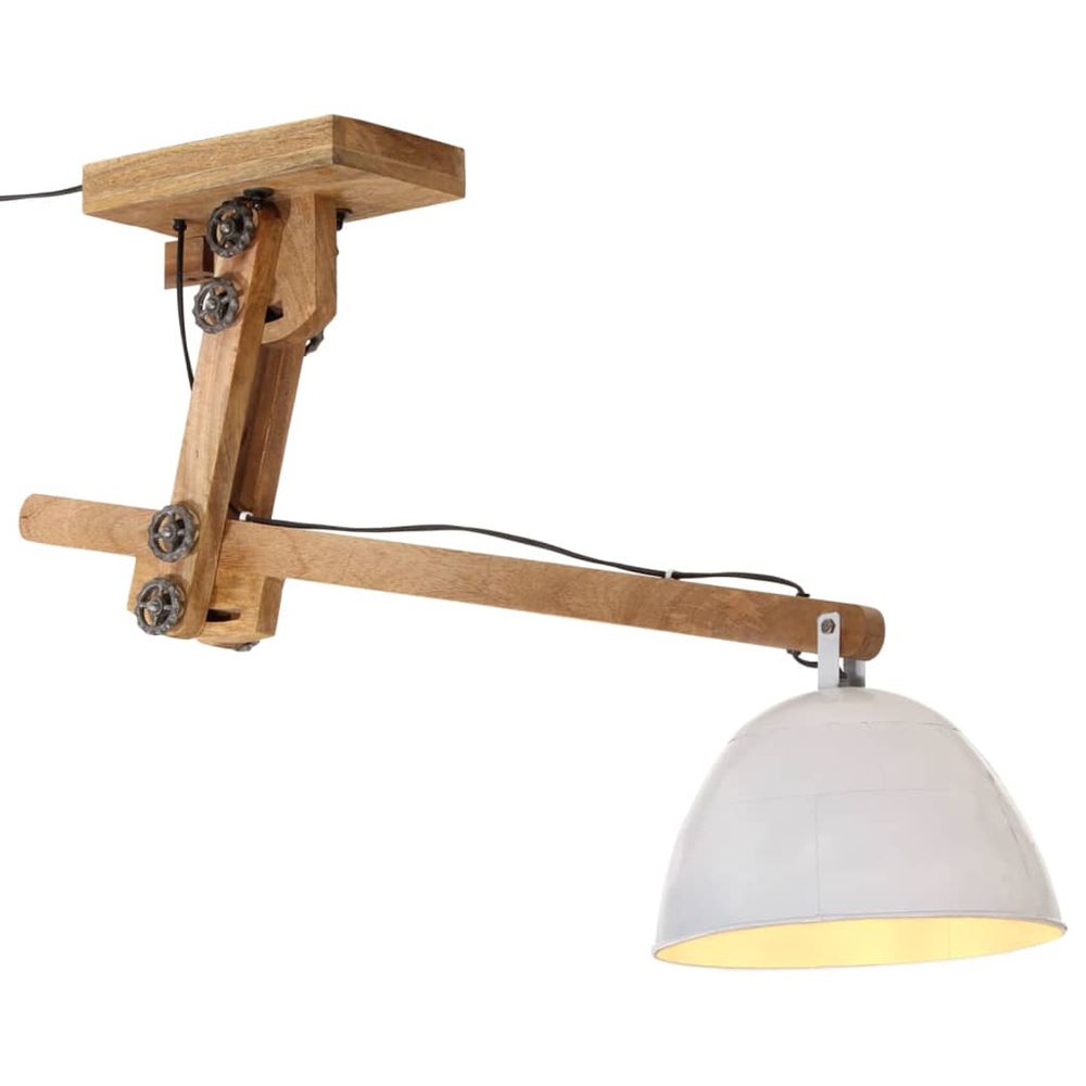 Plafonnier 25 w blanc 105x30x65-108cm e27