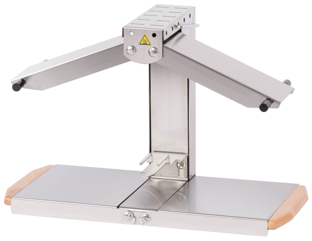 Appareil à raclette - brézière® bron coucke 230v 850w, inox poignées bois - louis tellier