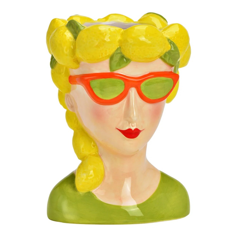 Vase femme citron
