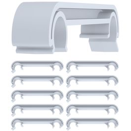 Lot de 10 connecteurs en PVC 3 voies de 25 mm pour serre et meubles Lot de 10 connecteurs en PVC 3 voies de 25 mm pour serre et meubles