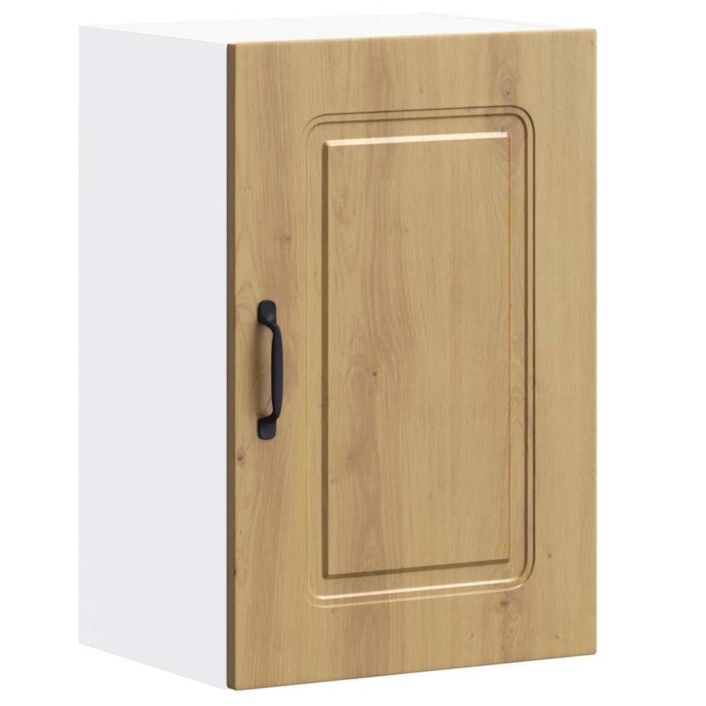 Armoire murale cuisine kalmar chêne artisanal bois d'ingénierie