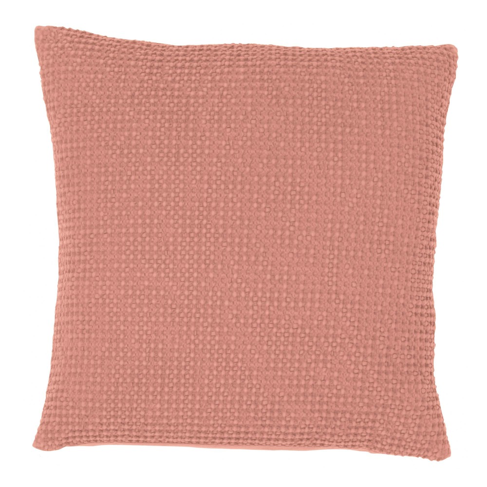Coussin stonewashed maia petale 45 x 45 cm