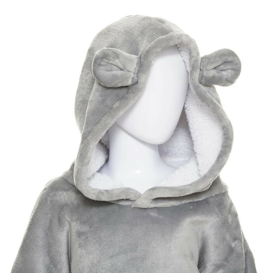 Plaid sweat capuche enfant