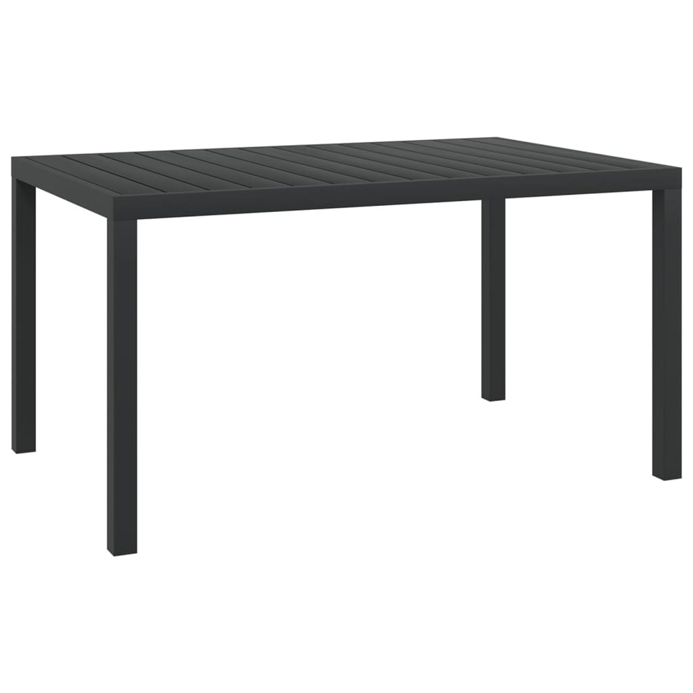 TABLE DE JARDIN NOIR 150 X 9 2-(866768)