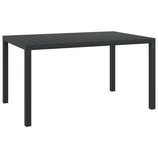 TABLE DE JARDIN NOIR 150 X 9 2-(866768)