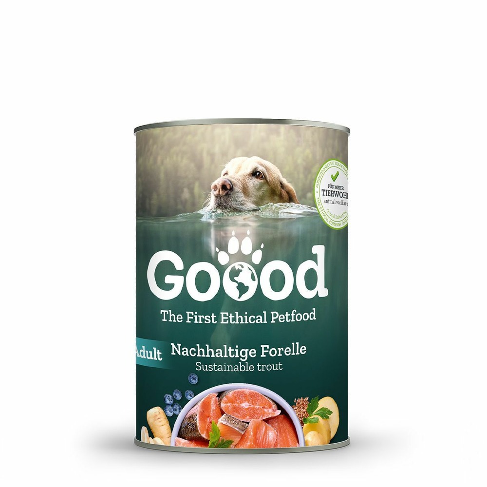 Pâtées pour chien, repas complet à la Truite 400 g