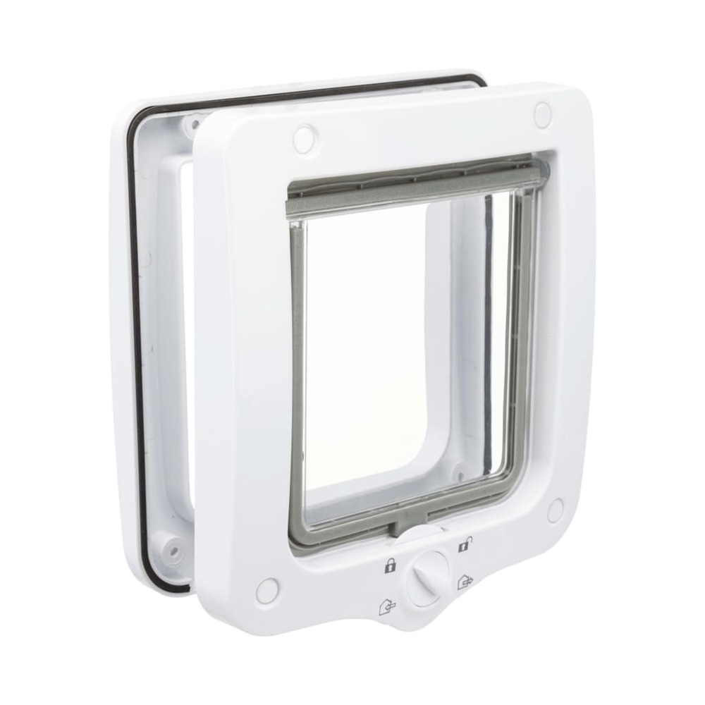 Chatière à 4 modes blanc