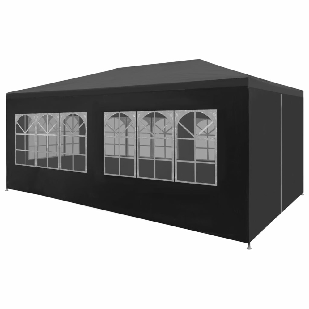 Tente de réception 3x6 m anthracite