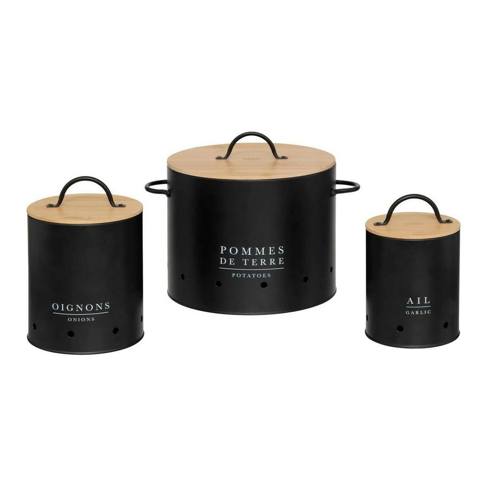 Lot de 3 boites en métal 