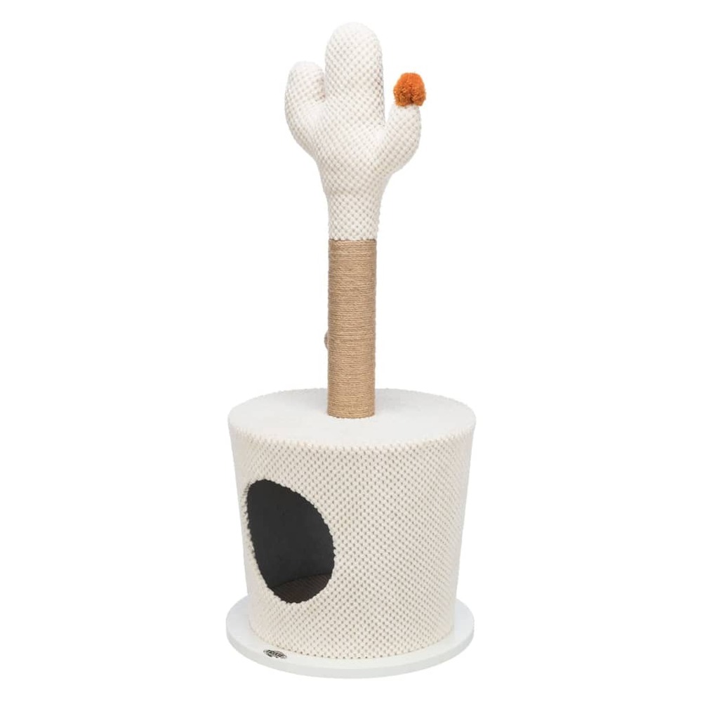 Nid agréable pour chat avec cactus 36x84 cm crème