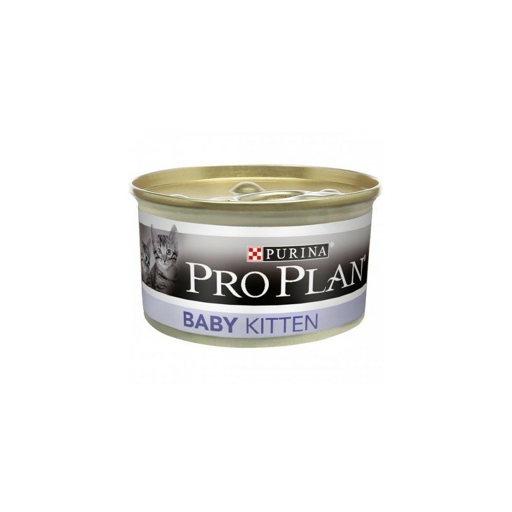 Patee chaton - kitten - mousse poulet - purina proplan 24*85 g