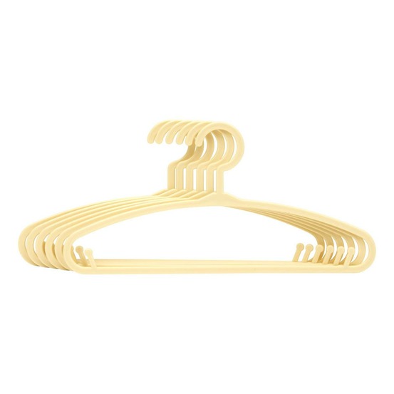 6 cintres enfant aast jaune