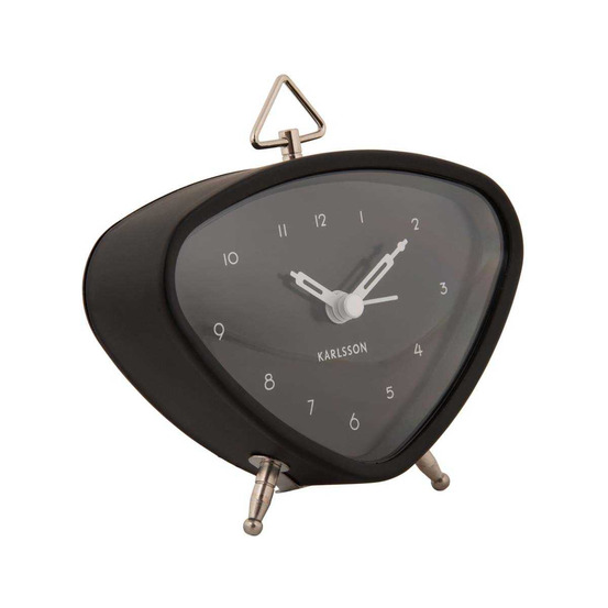 Réveil en métal triangle