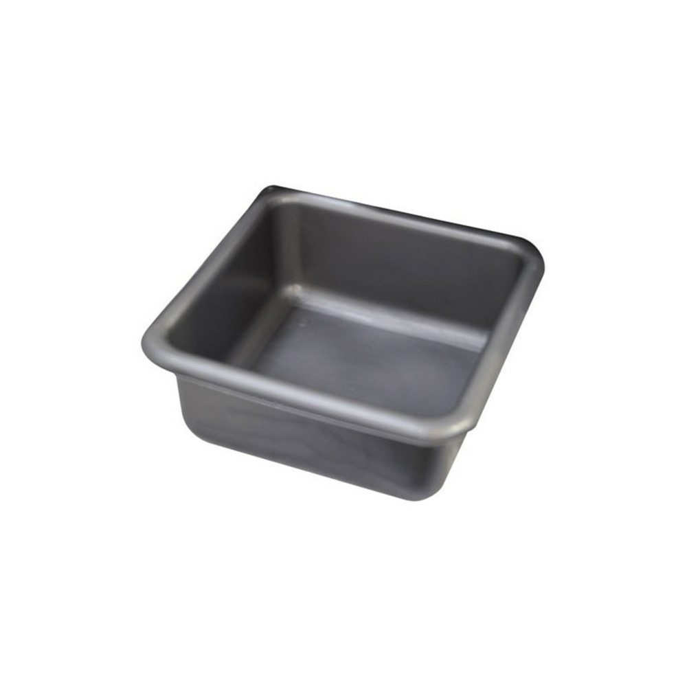 Cuvette carree 6.5l 29cm silver aluminium et plastiq - cc29