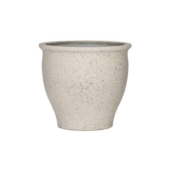 Pot poseidon chalk blanc - x h47 - h47 cm - ø52 cm