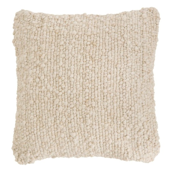 Coussin volna ivoire 45x45cm