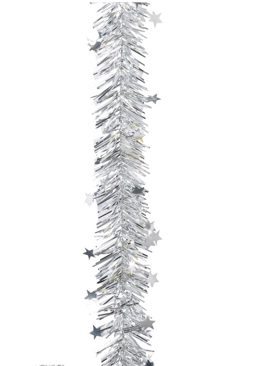 Guirlande 2m etoile argent
