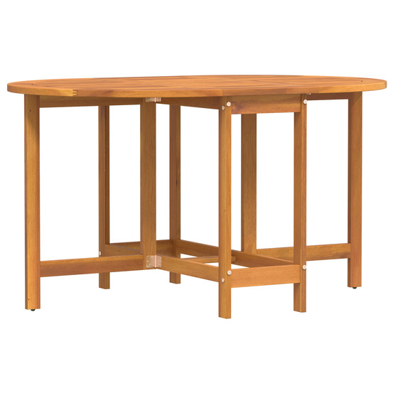 Table de jardin pliable papillon 110x60x72 cm en bois d'acacia costaud