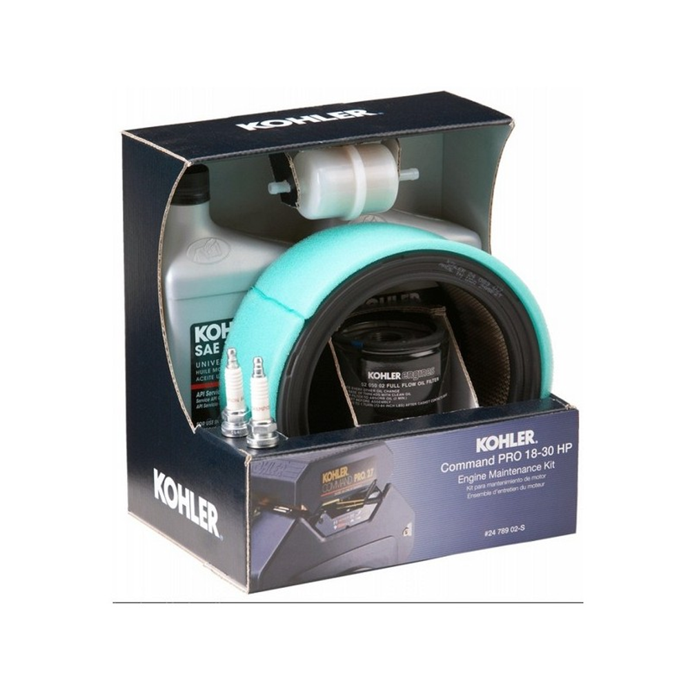 Kit d'entretien pour machine à moteur – kohler – bicylindre 18-30 cv – 2478902-s