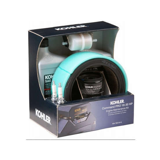 Kit d'entretien pour machine à moteur – kohler – bicylindre 18-30 cv – 2478902-s