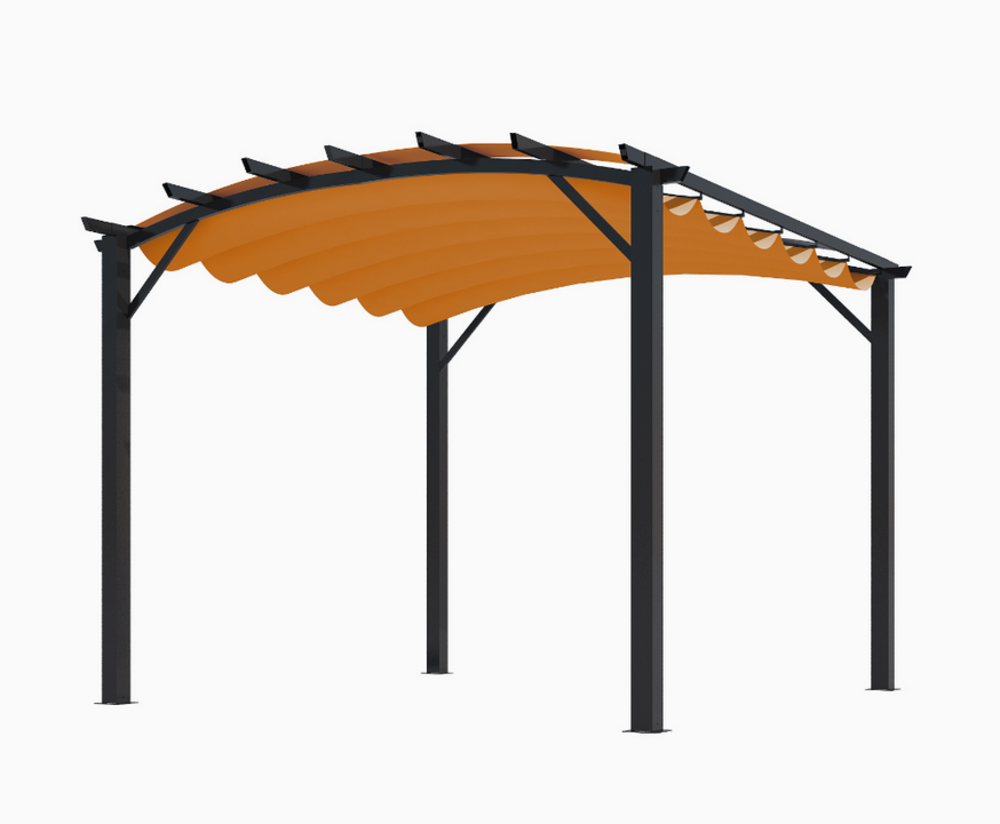 Pergola arche 11.22 m2 rouille - per 3433 gr