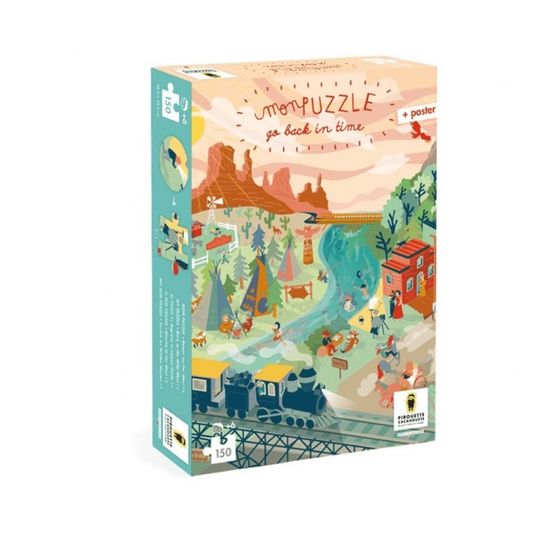 Mon puzzle à remonter le temps : retour au temps du far west