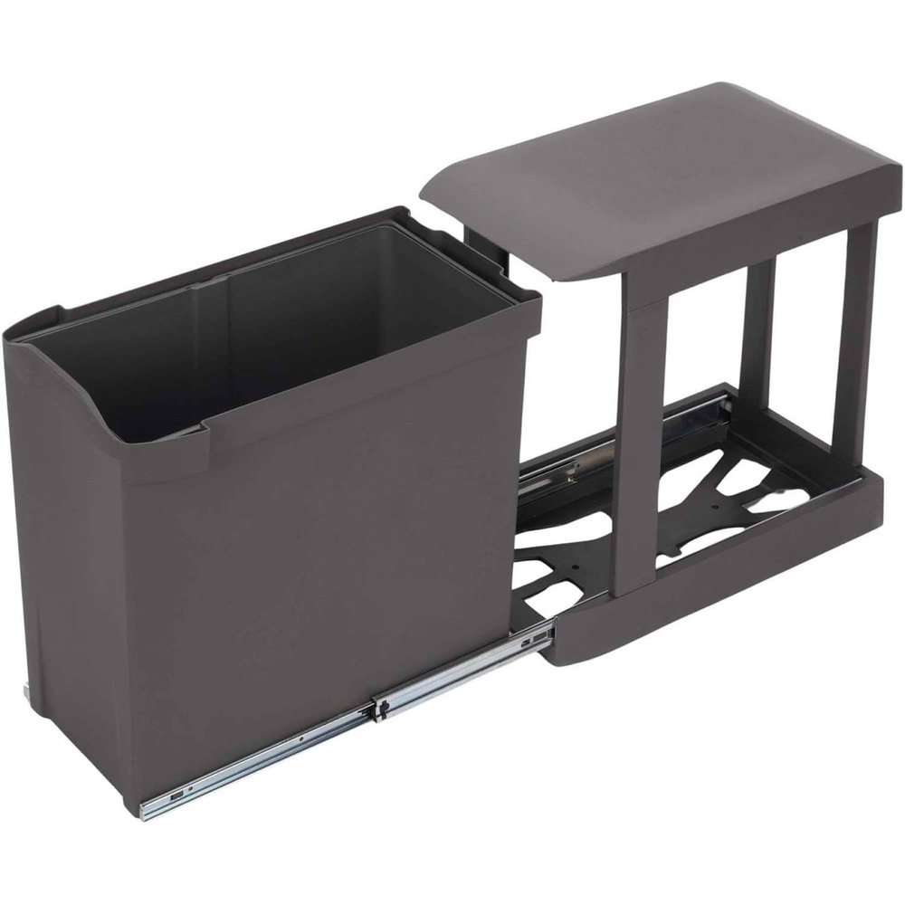 Poubelle fixation inférieure et extraction automatique 30 l