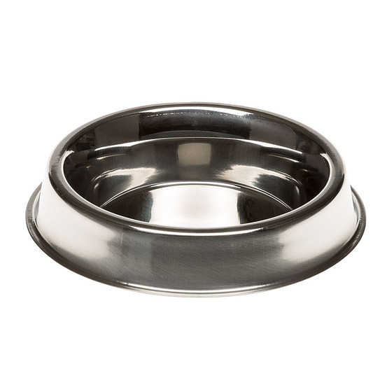 Gamelle en acier inoxydable relevé antidérapant chiens chats ferplast supernova