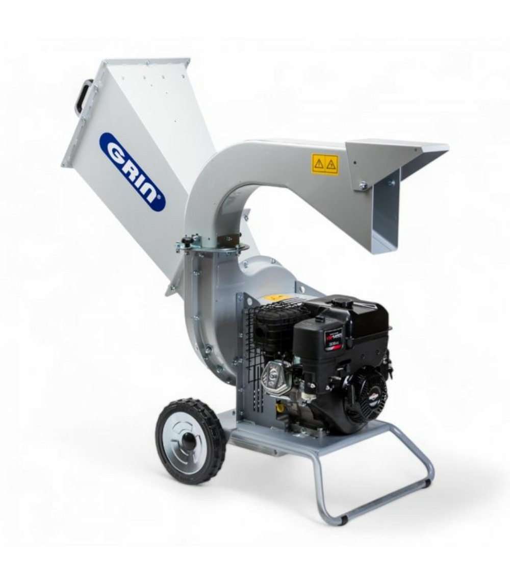 Broyeur thermique grin, 70mm, briggs stratton 306cc, démarrage électrique - bioch70