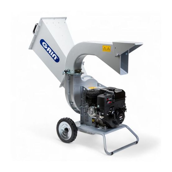Broyeur thermique grin, 70mm, briggs stratton 306cc, démarrage électrique - bioch70
