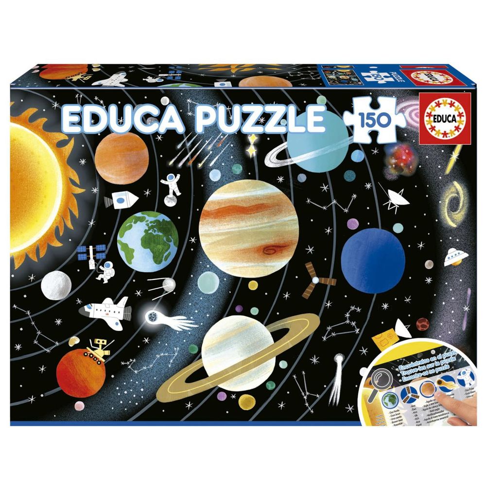 Puzzle 150 pcs - le systeme solaire