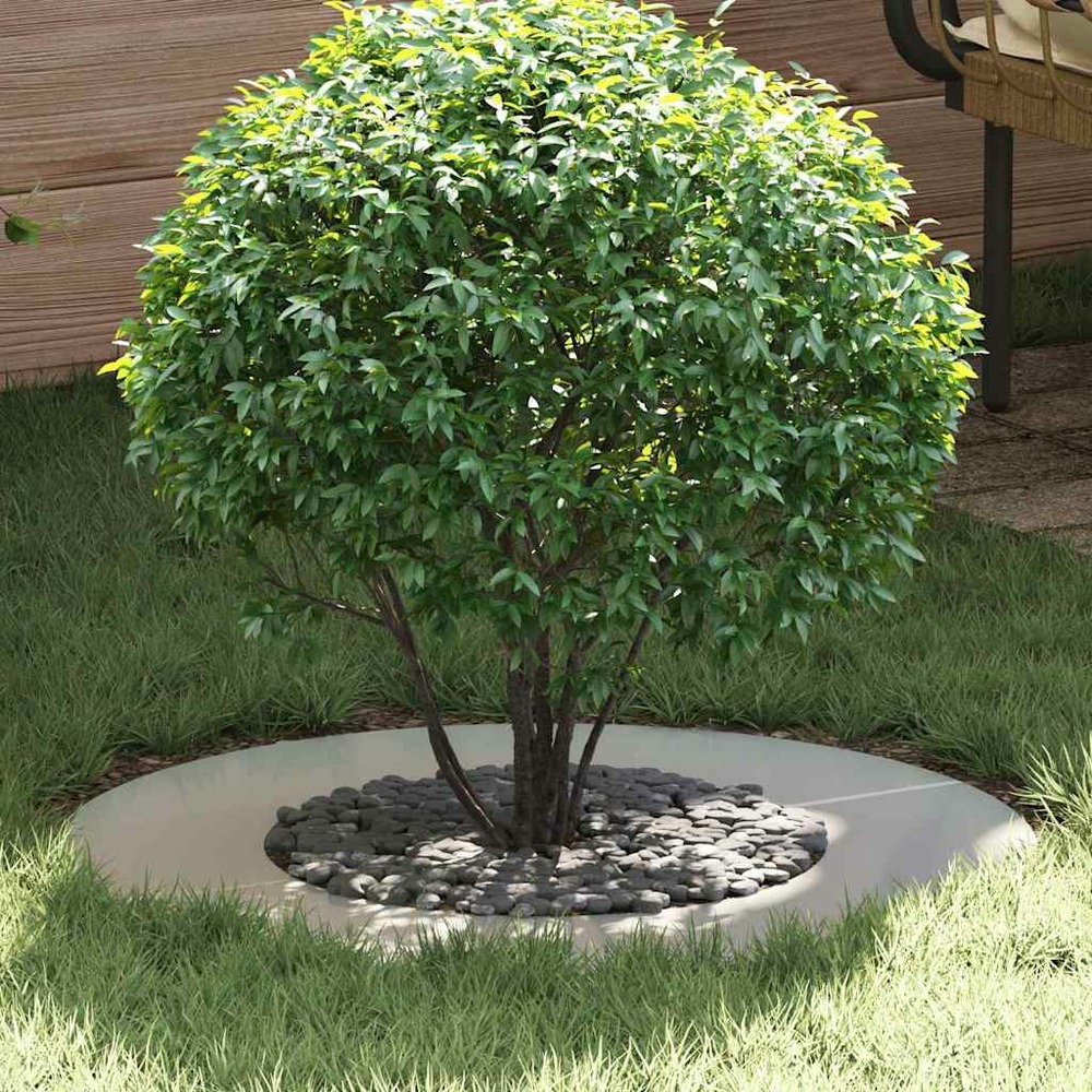 Adapté pour anneau d'arbre plat argent ø40 / 70 cm