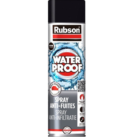 Révêtement d'étanchéite spray 300ml noir - 3020548