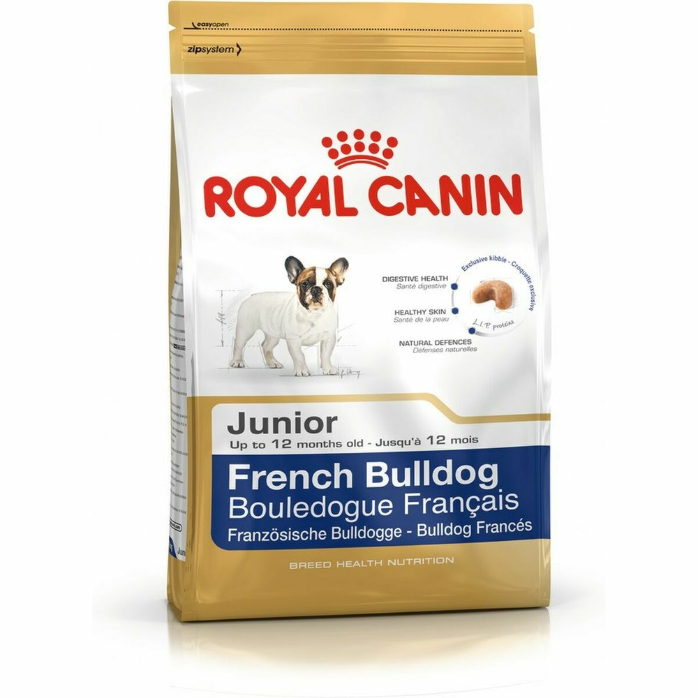 Nourriture royal canin french bulldog junior petit/junior poulet viande riz légumes oiseaux 1 kg
