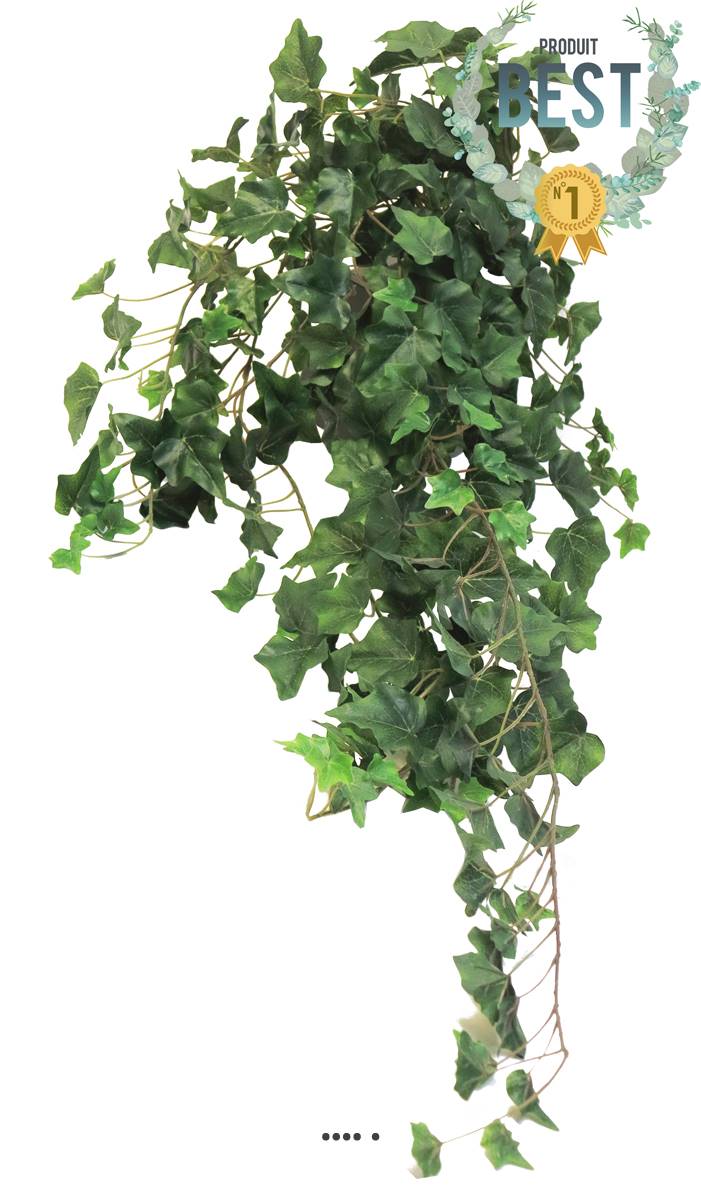 Lierre artificiel en chute 259 feuilles l 100 cm vert - best - couleur: vert