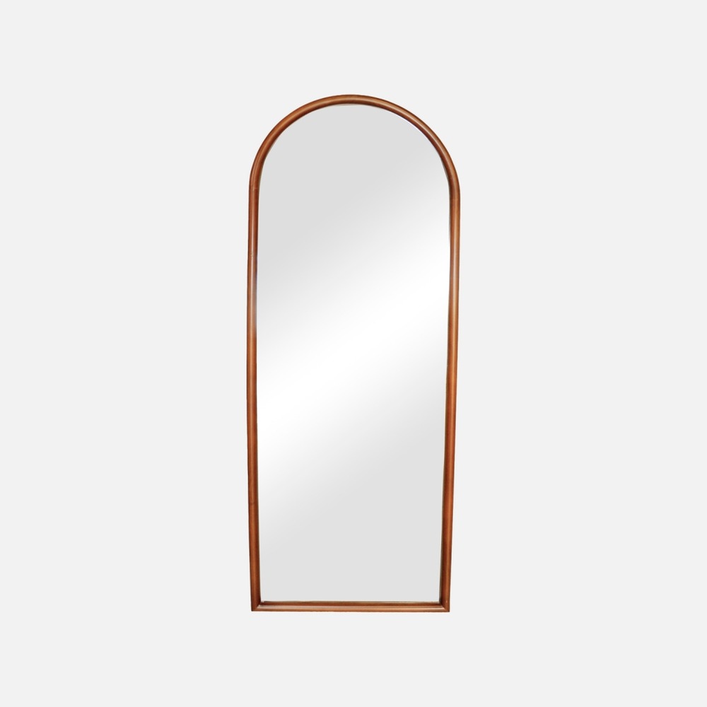 Miroir mural arche bois de pin