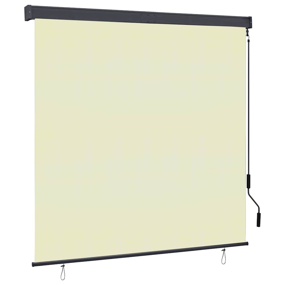 Store roulant d'extérieur 160x250 cm crème